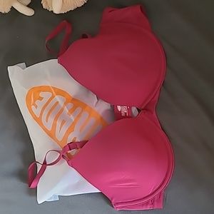 SOLD Purple triangle underwire t-shirt bra